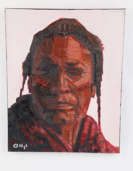 Aaron Hazel Native American Indian Painting