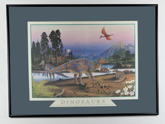 Monte Dolack Dinosaurs Print Missoula Montana