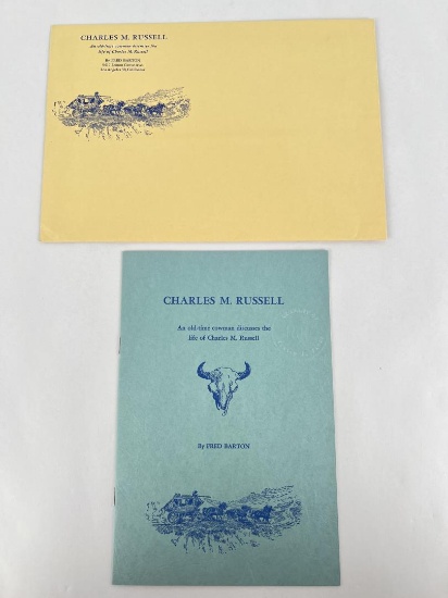 Charles M Russell Author Signed