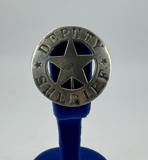 Antique Montana Deputy Sheriff Star Police Badge