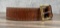 Ted Blocker's Custom Holsters Leather Gun Belt