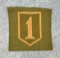 WWI WW1 US Army 1st Division Liberty Loan Patch