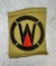WWI WW1 89th Division Artillery Liberty Loan Patch