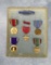 Named WW2 Purple Heart Medal Set