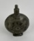 Antique Romania Transylvania Pewter Flask