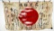 WW2 Japanese Battle Captured Meatball Flag