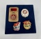 Collection of Russian Vietnam War Pins Medals