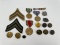 WW2 US Army Pins Ribbons Medals