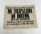 California Wool Growers No Hunting Sign