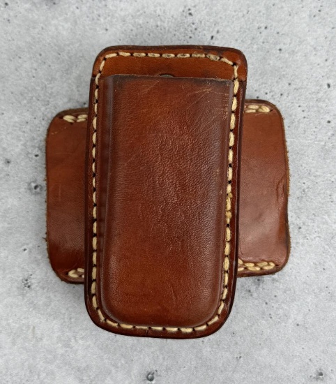 Ted Blocker's Leather Magazine Pouch