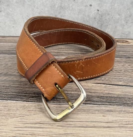 Ted Blocker's Custom Holsters Leather Gun Belt