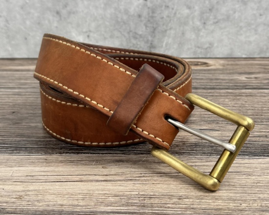 Ted Blocker's Custom Holsters Leather Gun Belt