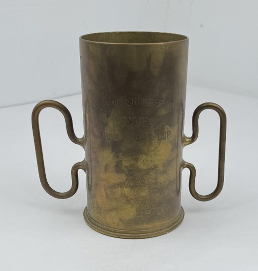 WW2 Airborne Engineers Award Cup 90mm Shell