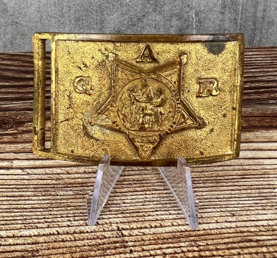 Indian Wars GAR Belt Buckle