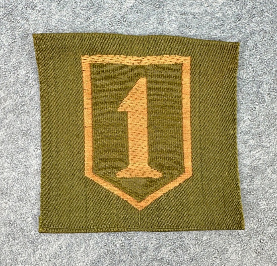 WWI WW1 US Army 1st Division Liberty Loan Patch