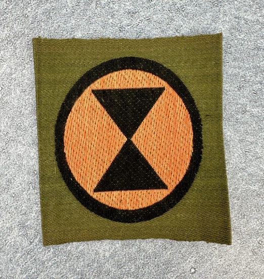 WWI WW1 7th Infantry Division Liberty Loan Patch