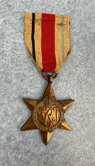 British WWII WW2 Africa Star Medal