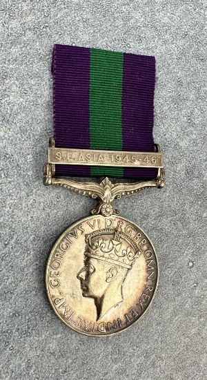 Named British General Service Medal S.E. Asia