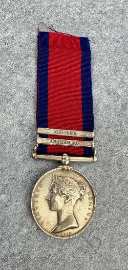 Named Military General Service Medal Orthes