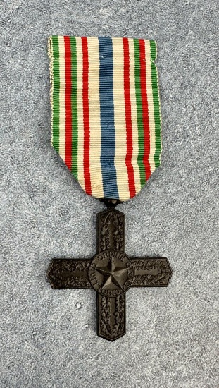 WWI Italy Order of Vittorio Veneto Medal