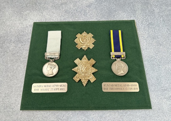 British India Service Medals