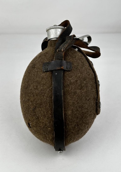 WW2 M31 German Army Coconut Canteen