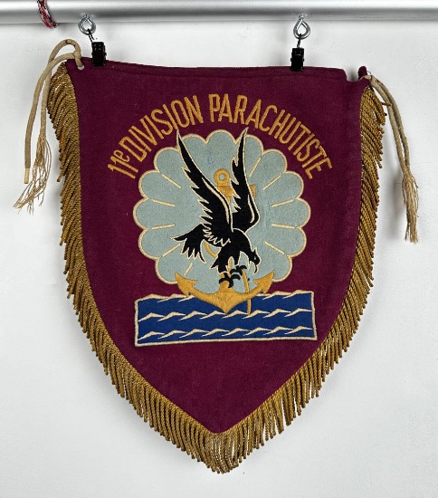 Vietnam War French 11th Parachute Brigade Flag