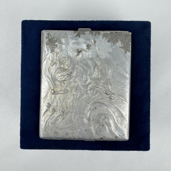 WW2 Japanese Army Dragon Cigarette Case