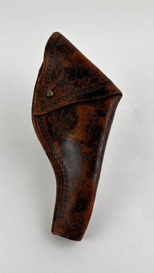 Antique Cowboy Flap Pistol Holster