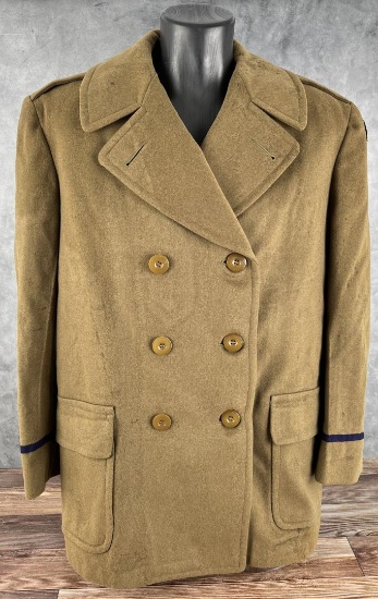 WW2 Doeskin Wool US Army Overcoat