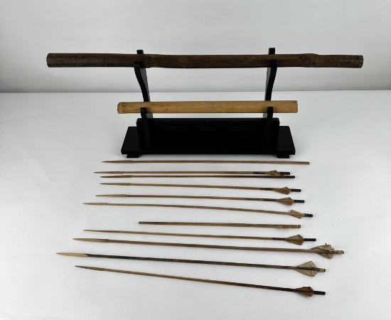 WW2 Philippines Blow Gun and Arrows