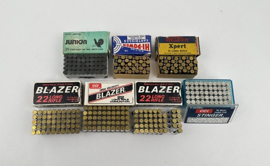 343 Rounds of .22 LR Rifle Ammo