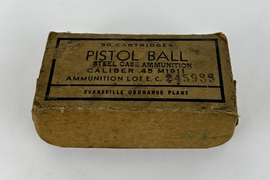 Colt 1911 .45 Pistol Brass