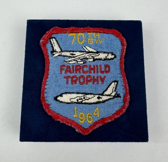Vietnam War 70th Bomb Wing Fairchild Trophy Patch