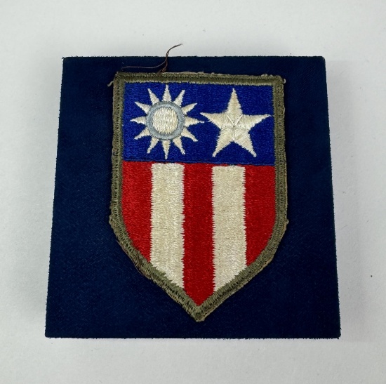 WW2 Green Border CBI China Burma India Patch