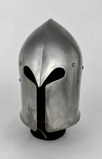 Steel Barbute Medieval Helmet LARP