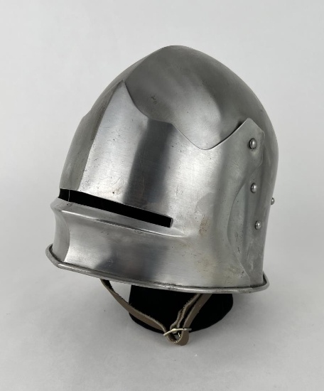 Steel Sallet Medieval Helmet LARP