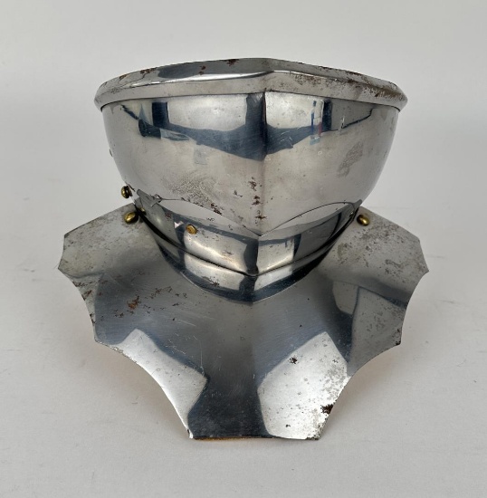 Medieval Steel Gorget LARP