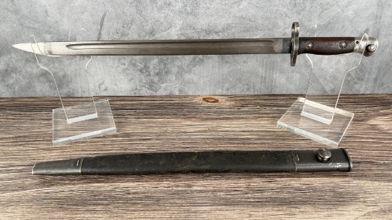 WWI WW1 1907 Enfield Sanderson Bayonet