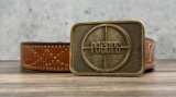 Rogers Custom Holsters Leather Gun Belt