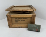 WW2 Case Of Chemical Warfare Protective Covers