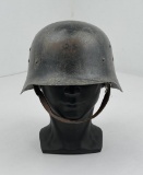 WW2 WWII German M42 Polizei Double Decal Helmet