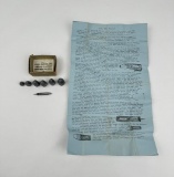 Collection of Civil War Cast Bullets