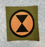 WWI WW1 7th Infantry Division Liberty Loan Patch
