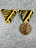 Austria Hungary War Medal 1873