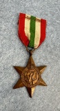 WW2 WWII British Italy Star Medal