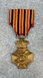 WW2 Belgium Military Decoration Merit Medal