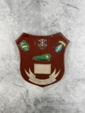 Vietnam War Special Forces Presentation Plaque