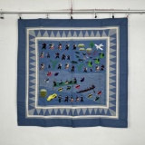 Vietnam War Hmong Story Cloth Textile