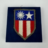 WW2 Green Border CBI China Burma India Patch